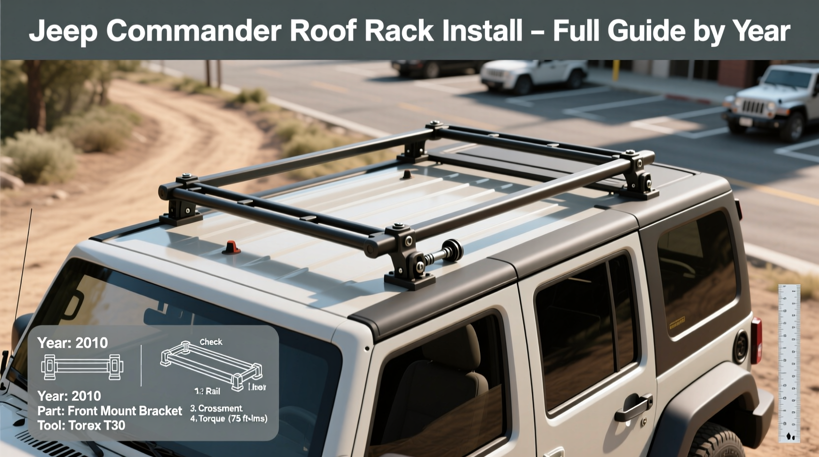 Jeep Commander Roof Rack Install Full Guide By Year Jeep Commander Roof Rack Install Full Guide By Year