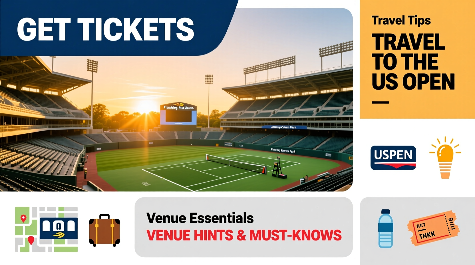 how to get to the us open a complete guide to tickets travel and venue tips