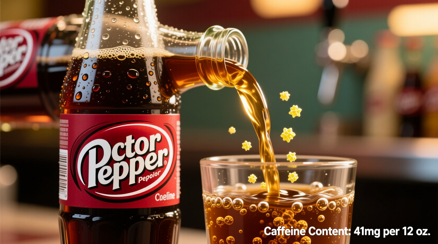 Dr Pepper Caffeine Content: 41mg Per 12-Ounce Serving