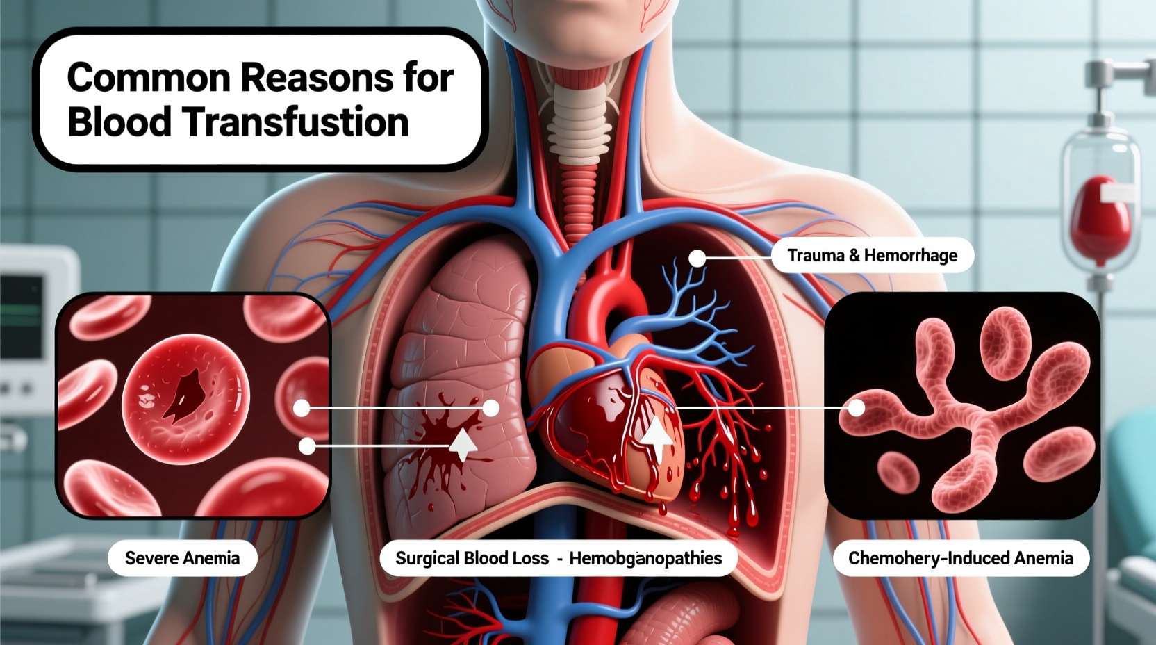 why might you need a blood transfusion common reasons