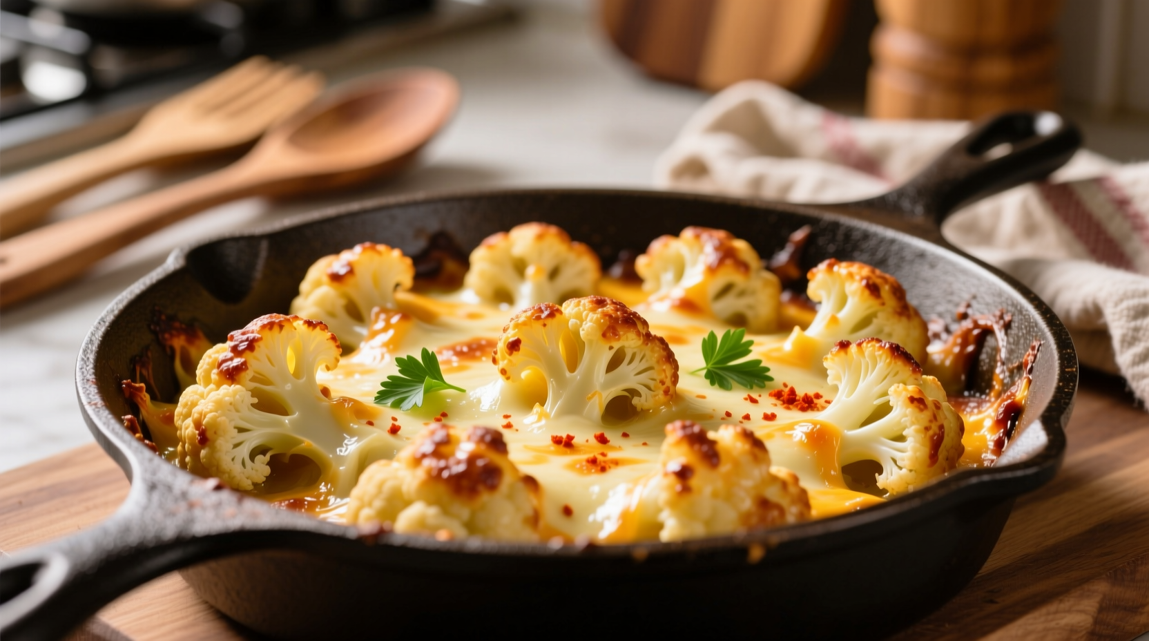 Perfect Cheesy Cauliflower Recipe: Crispy, Flavorful & Simple