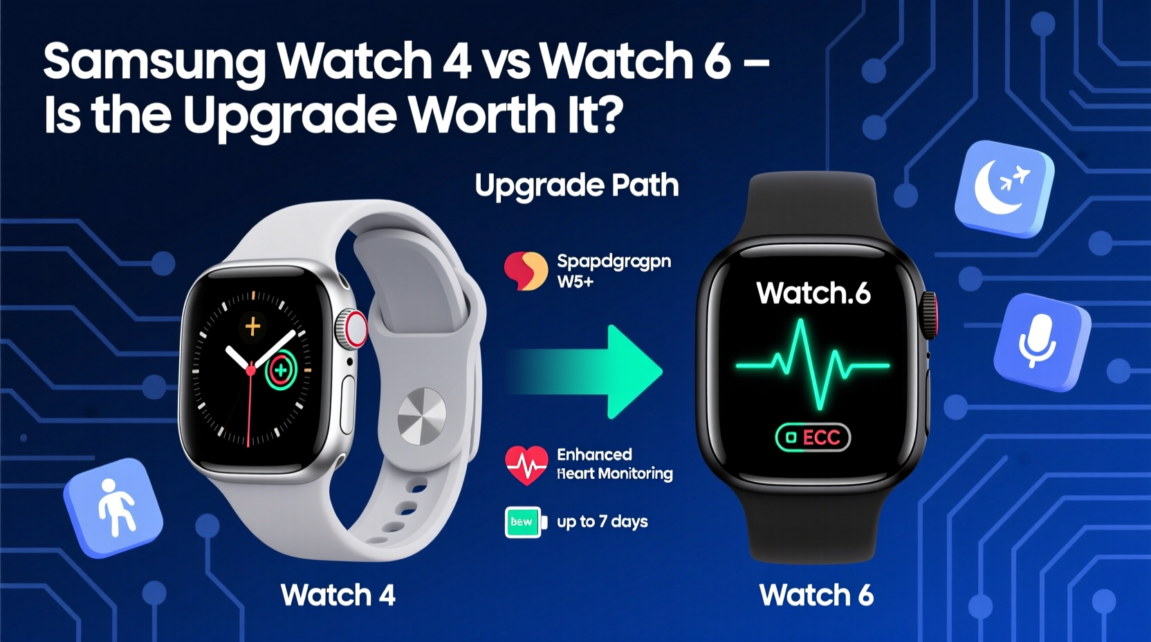 samsung watch 4 vs watch 6 is the upgrade really worth it