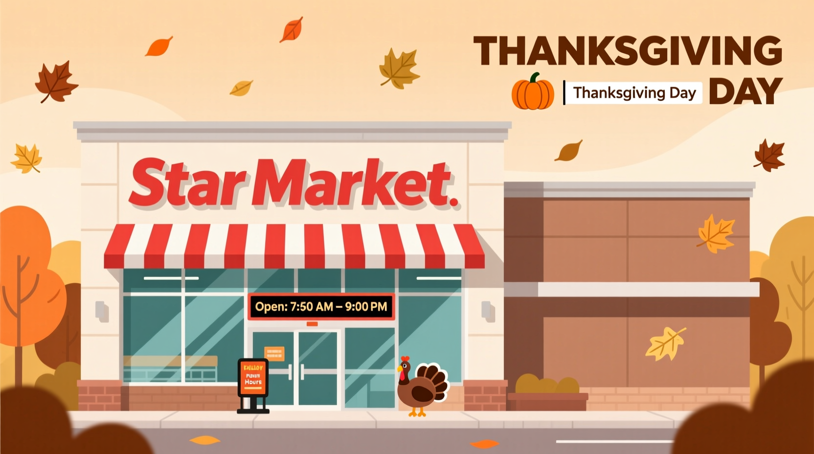 is star market open on thanksgiving