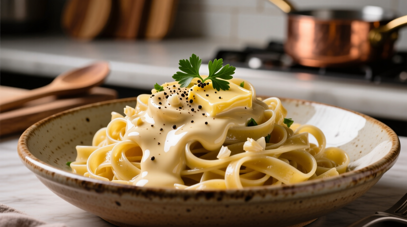 Perfect Garlic Butter Cream Sauce Recipe in 15 Minutes
