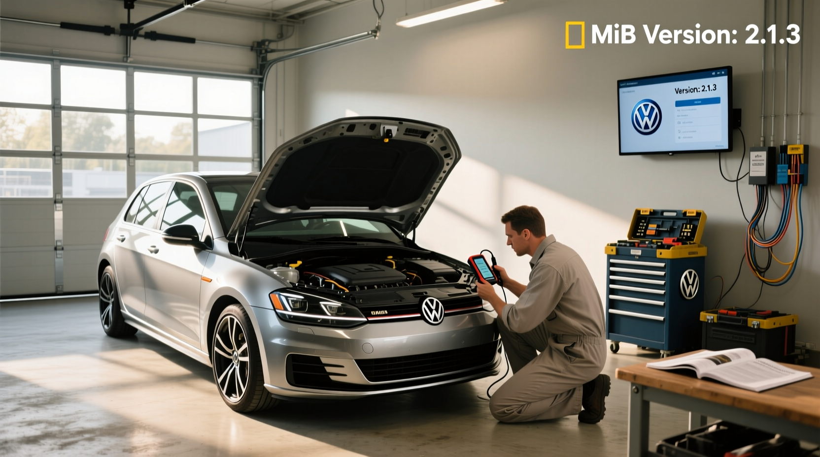 How to choose golf 7 mib,How to check VW MiB version? guide