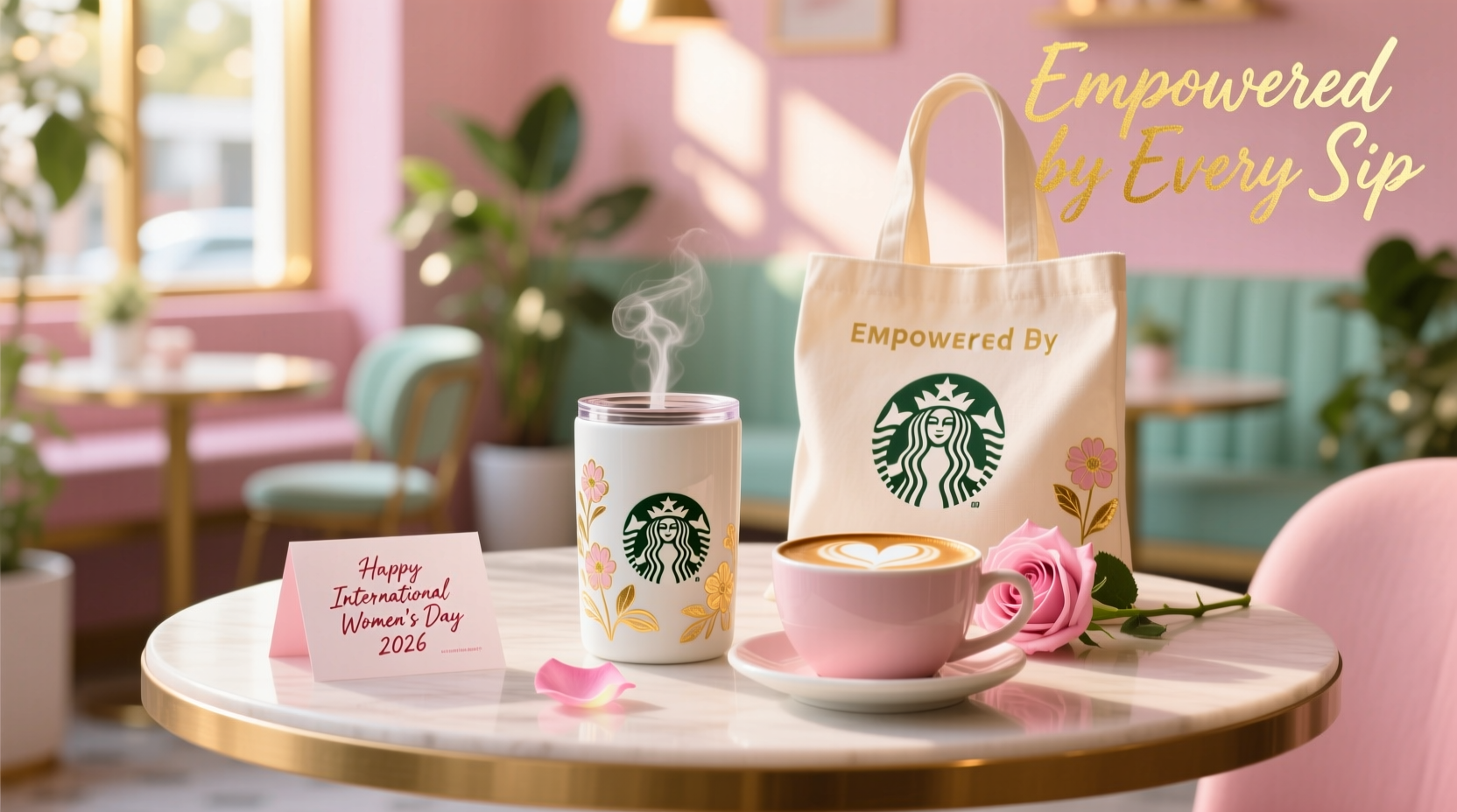 womens day starbucks