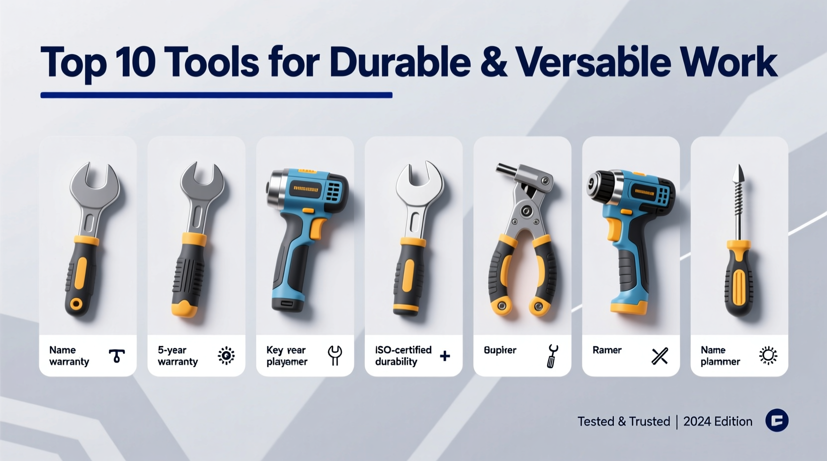 explore reliable tools with this top 10 tools list for durable and versatile work