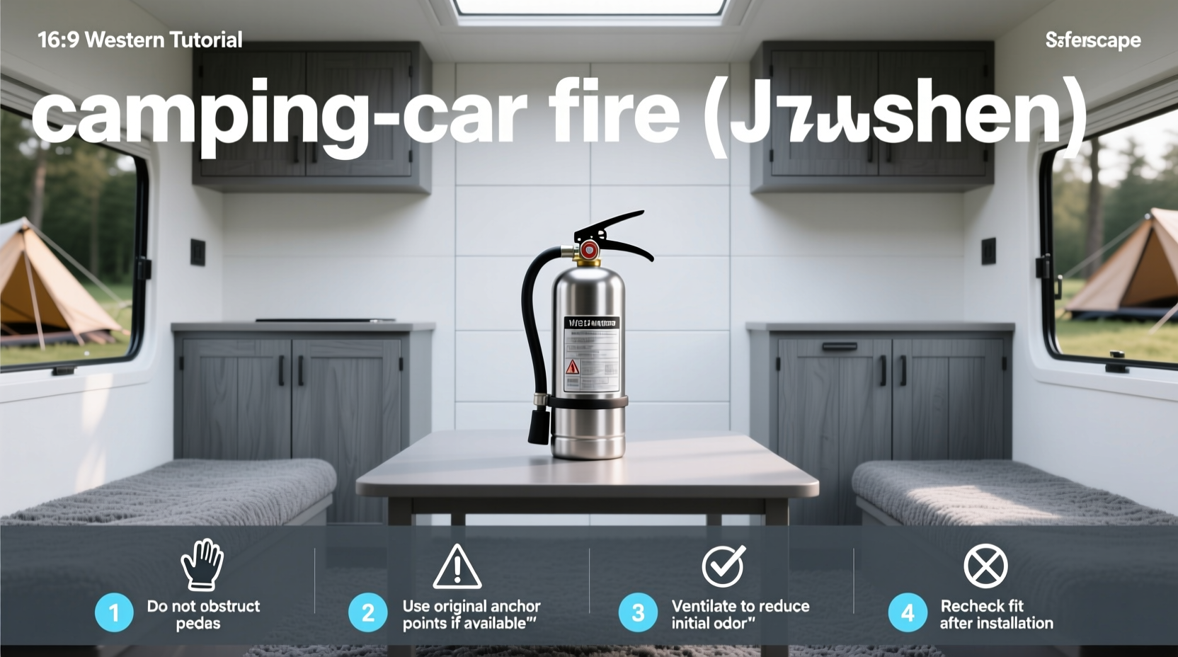 How to Choose Extincteur Camping-Car: Buying Guide
