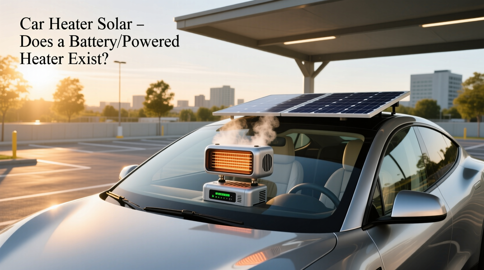 How to Choose a Solar or Battery-Powered Car Heater