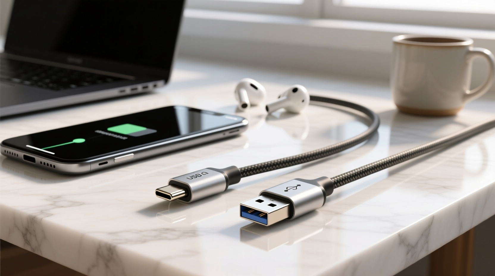 usb c and usb a