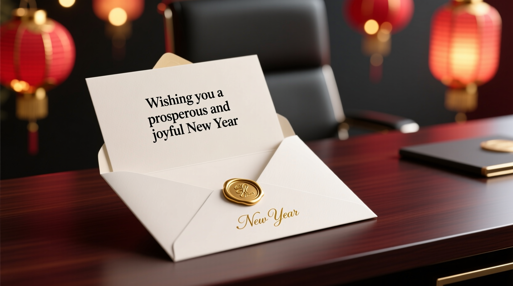 how to send new year greetings to boss