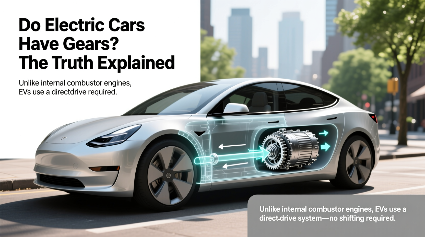 does an electric car have gears