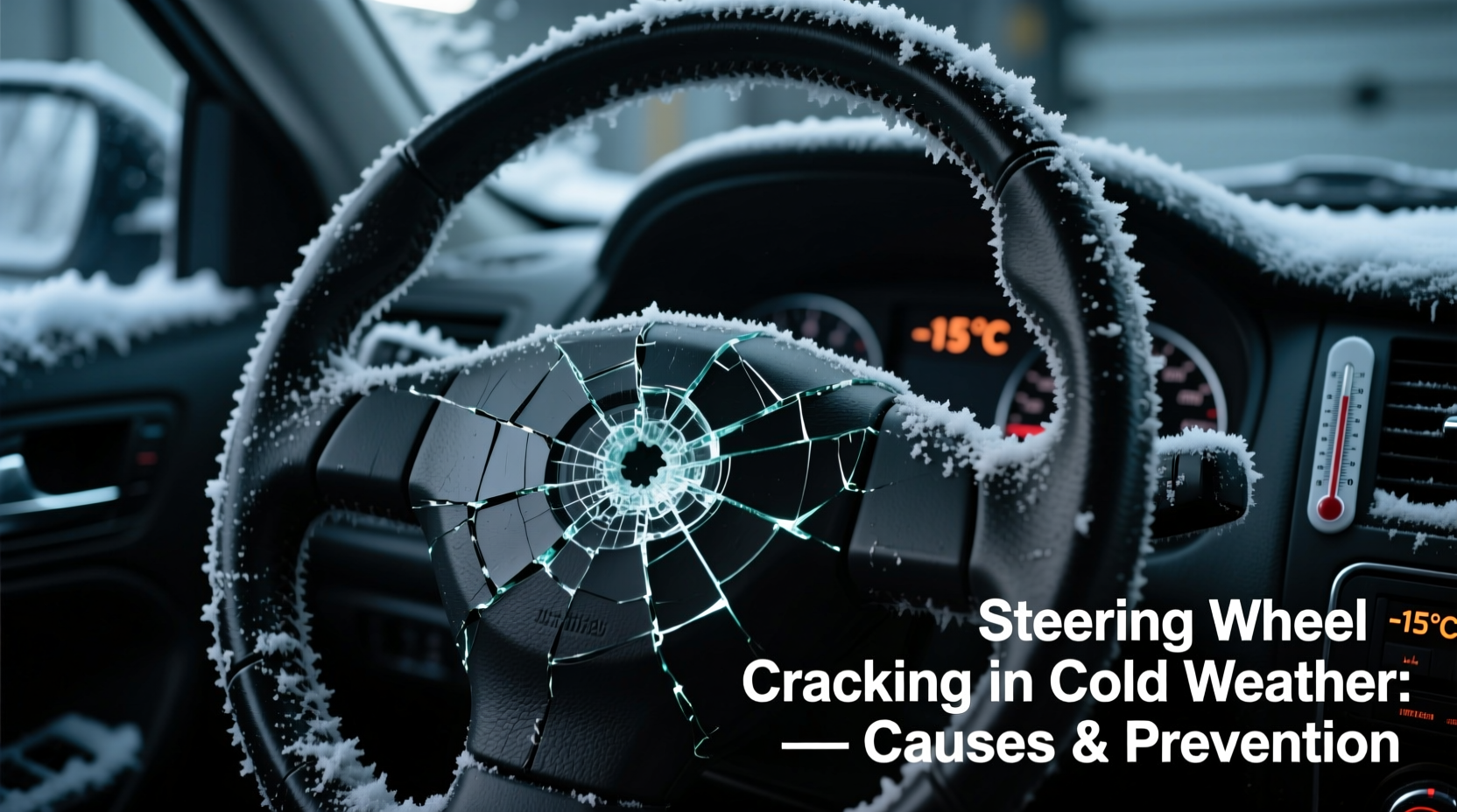 cracking steering wheel cold weather