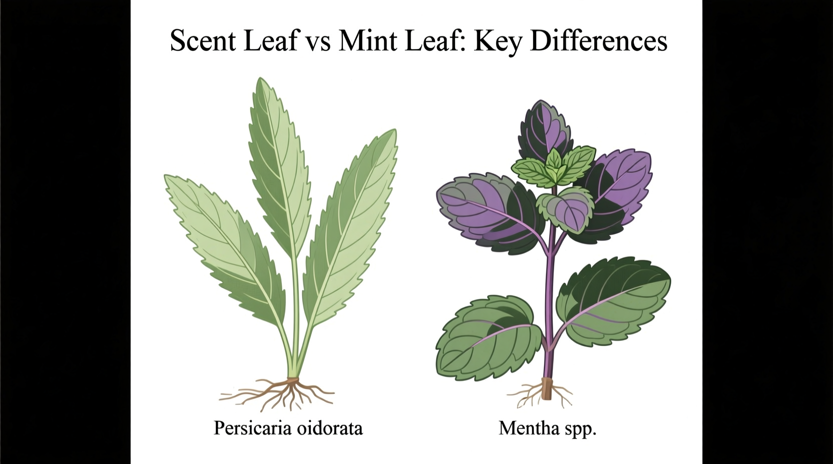 Is Scent Leaf the Same as Mint Leaf? Key Differences