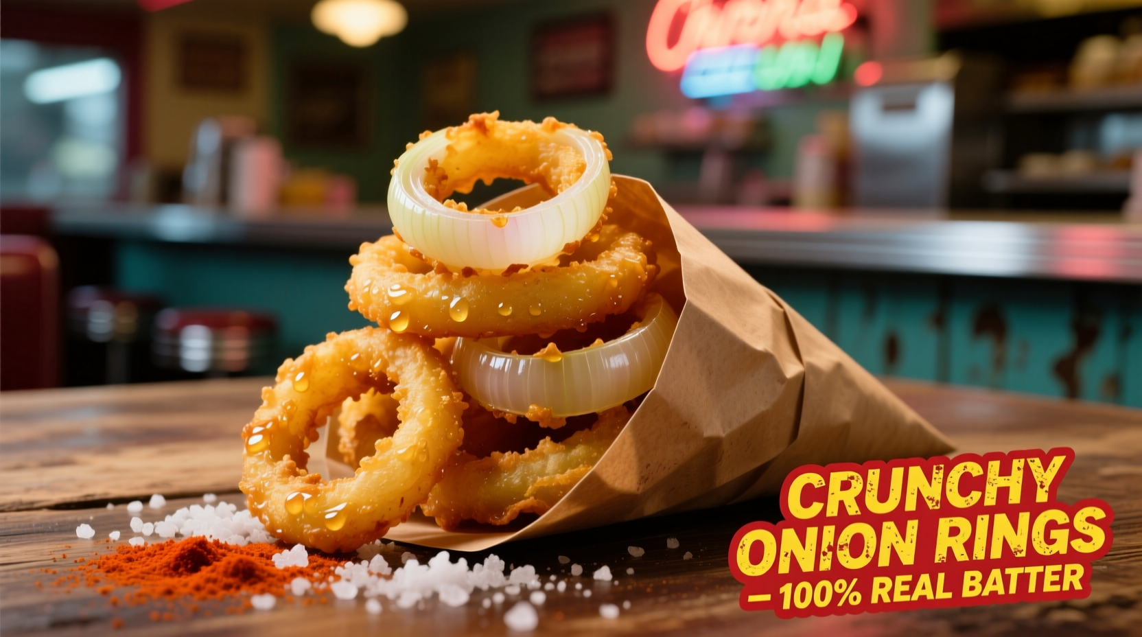 onion rings chips