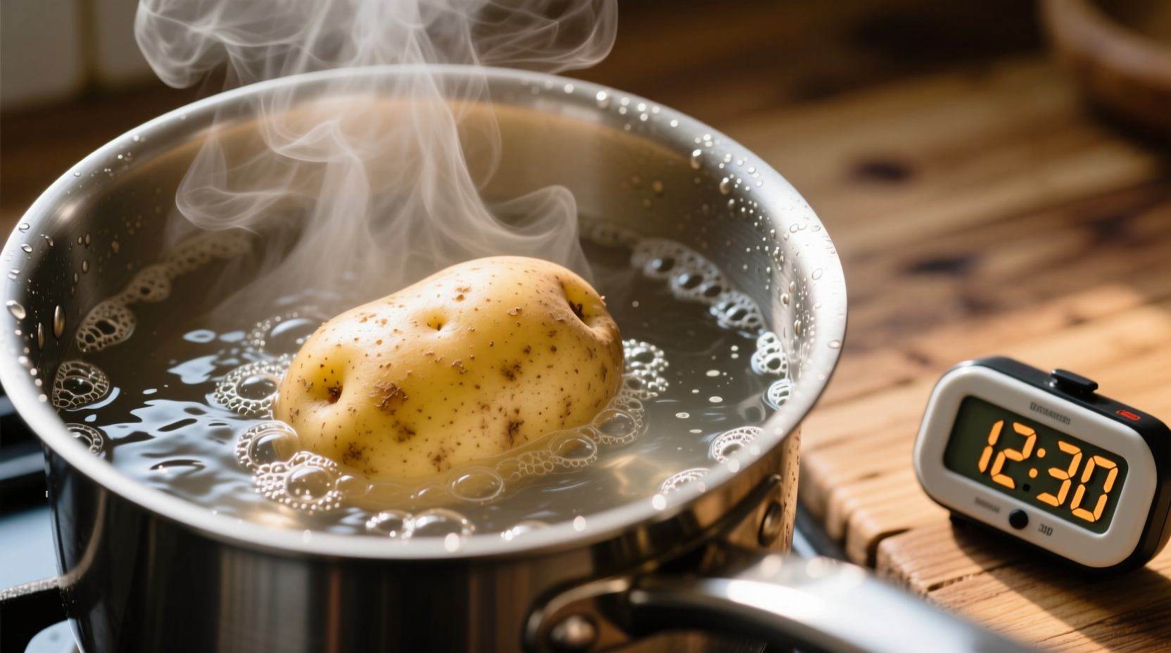 how long does it take to boil a potato