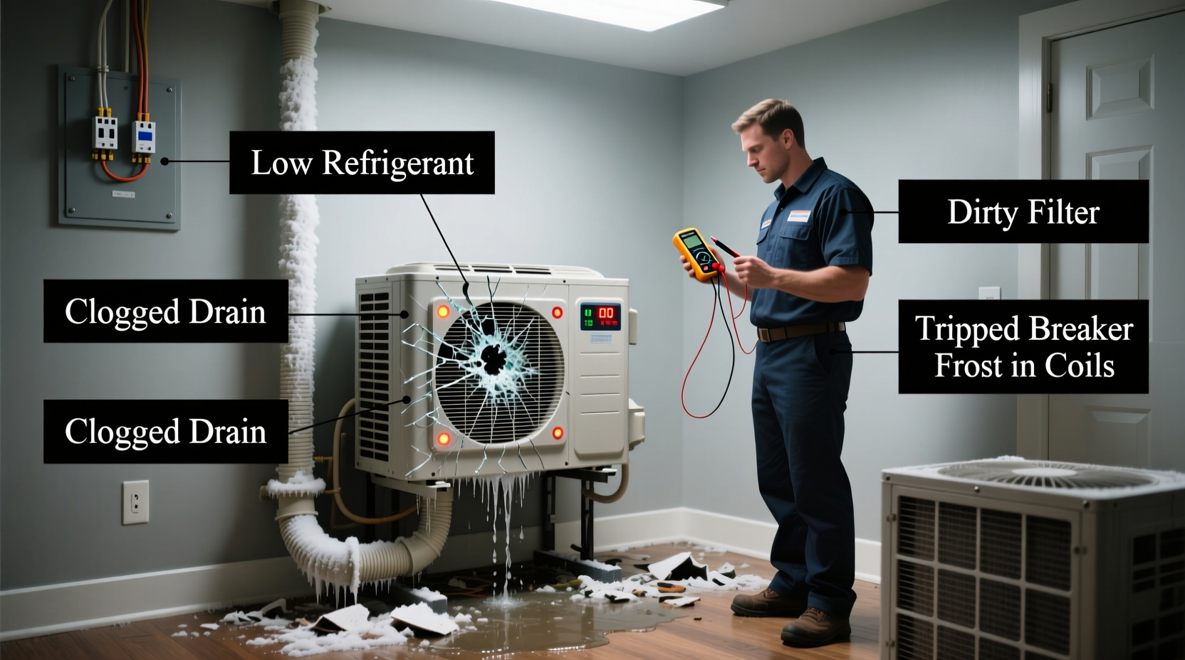 central ac stopped working reasons troubleshooting tips