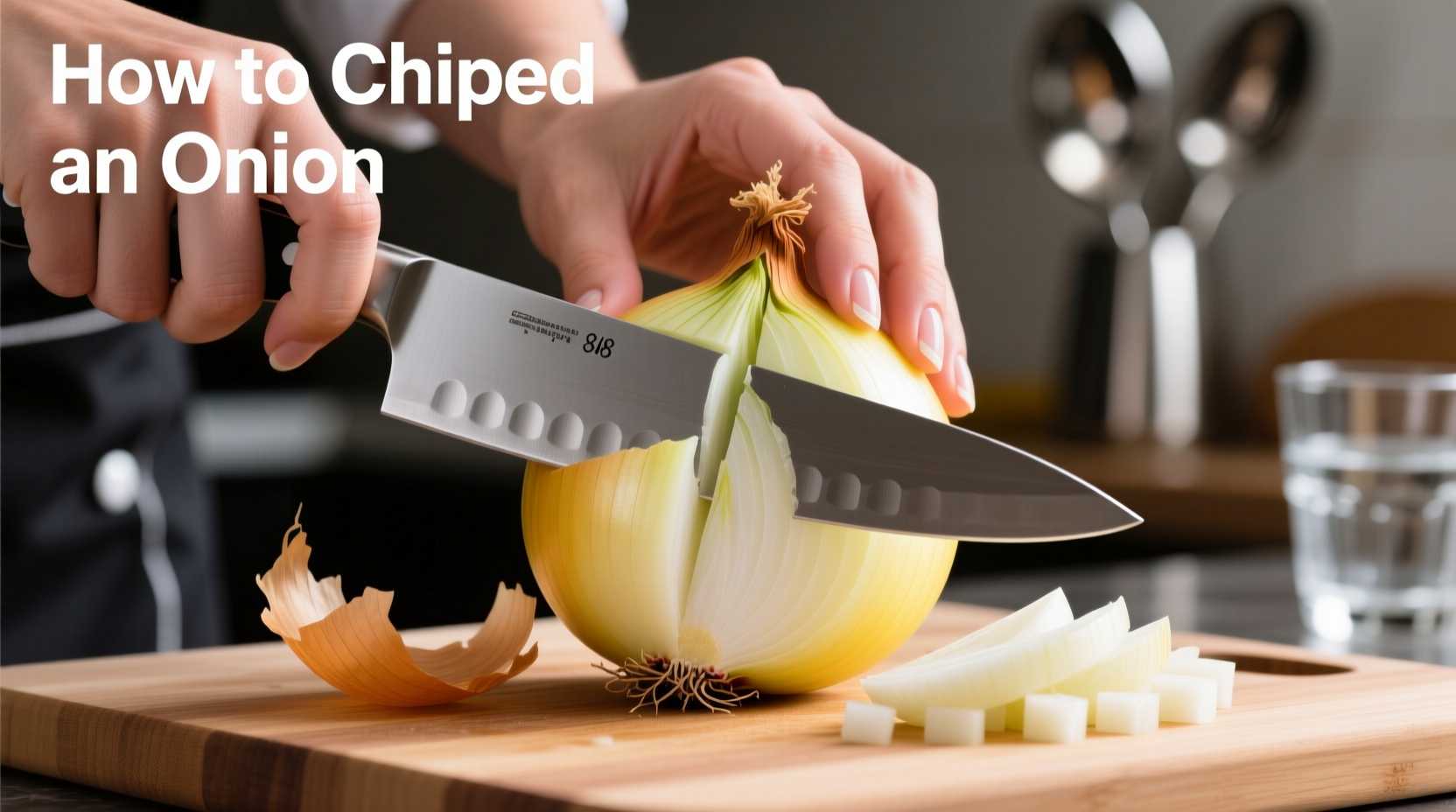 how do you chop an onion
