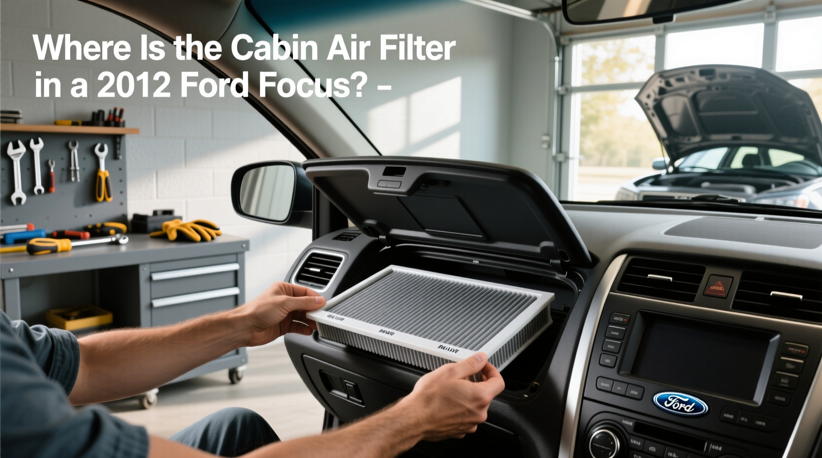 2012 ford fusion cabin air filter location replacement