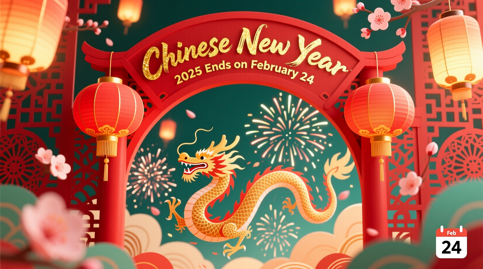 when does the chinese new year end in 2025