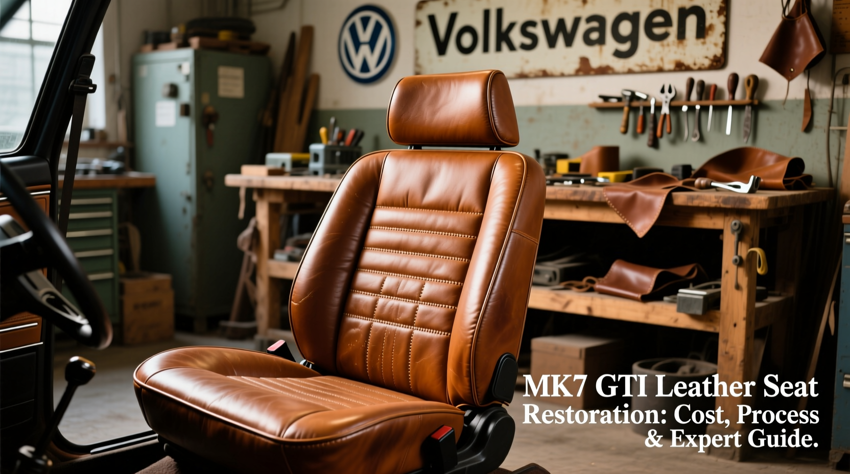 mk7 gti leather seat restoration