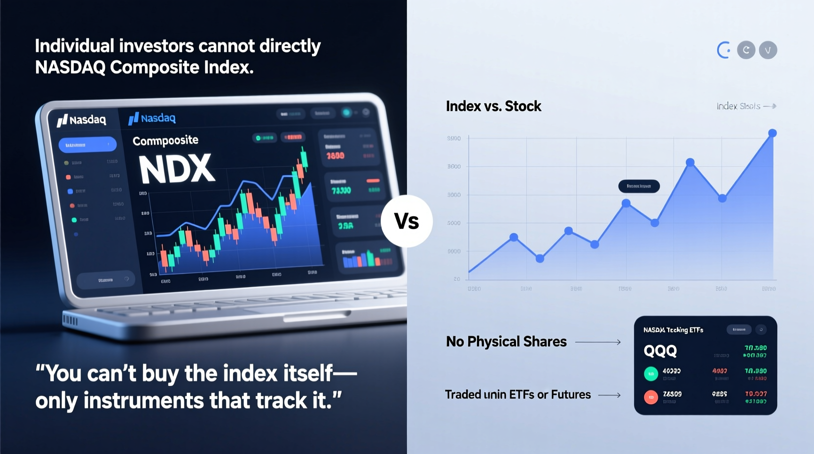 why cant i buy the nasdaq composite index directly