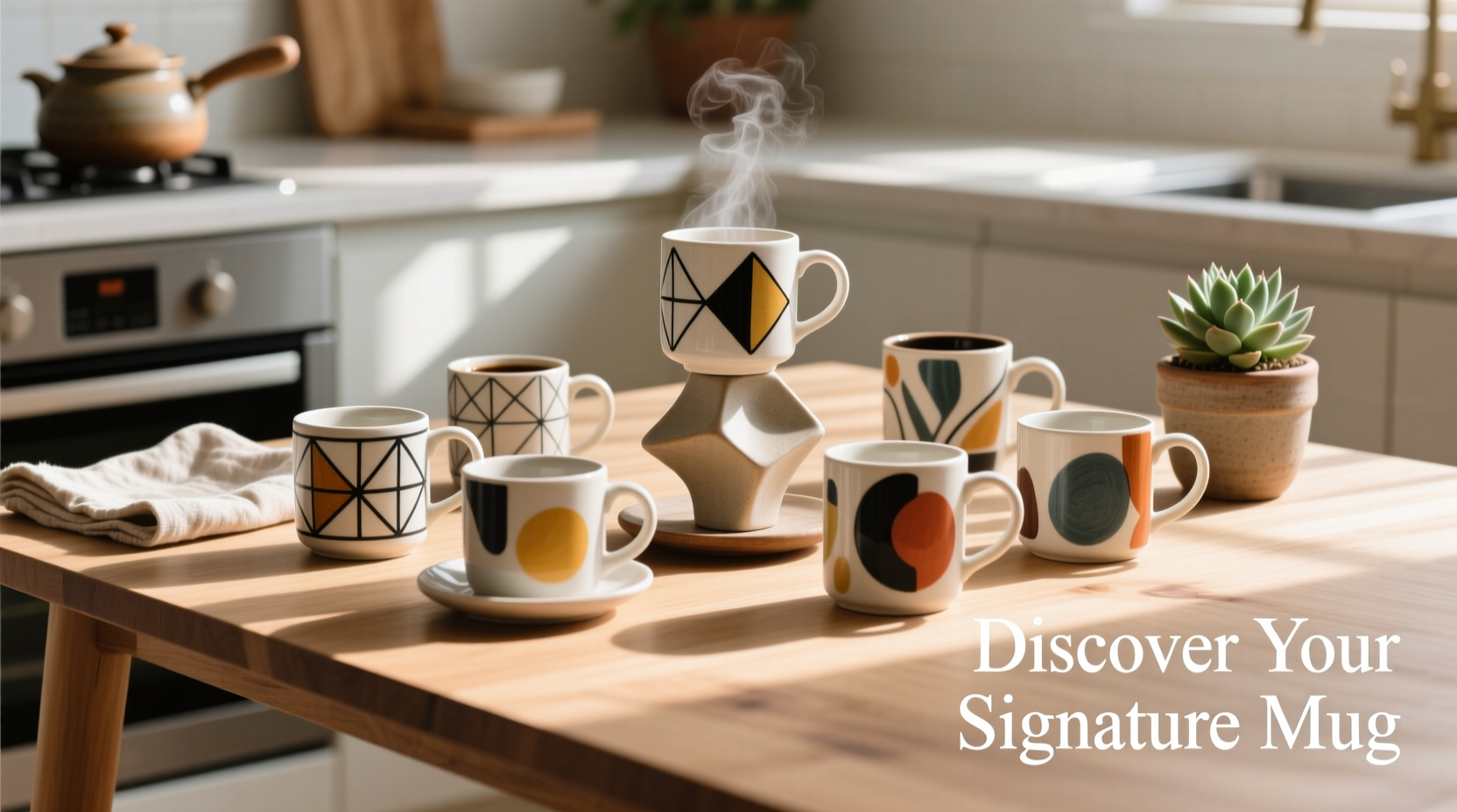 how to discover and choose unique designer coffee mug sets for your home
