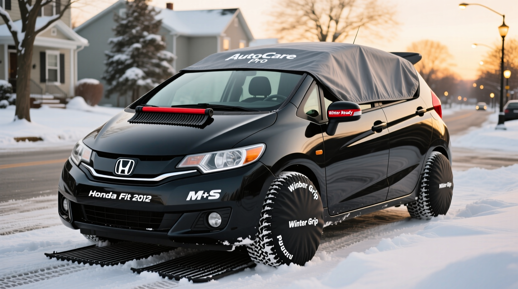 honda fit 2012 winter accessories