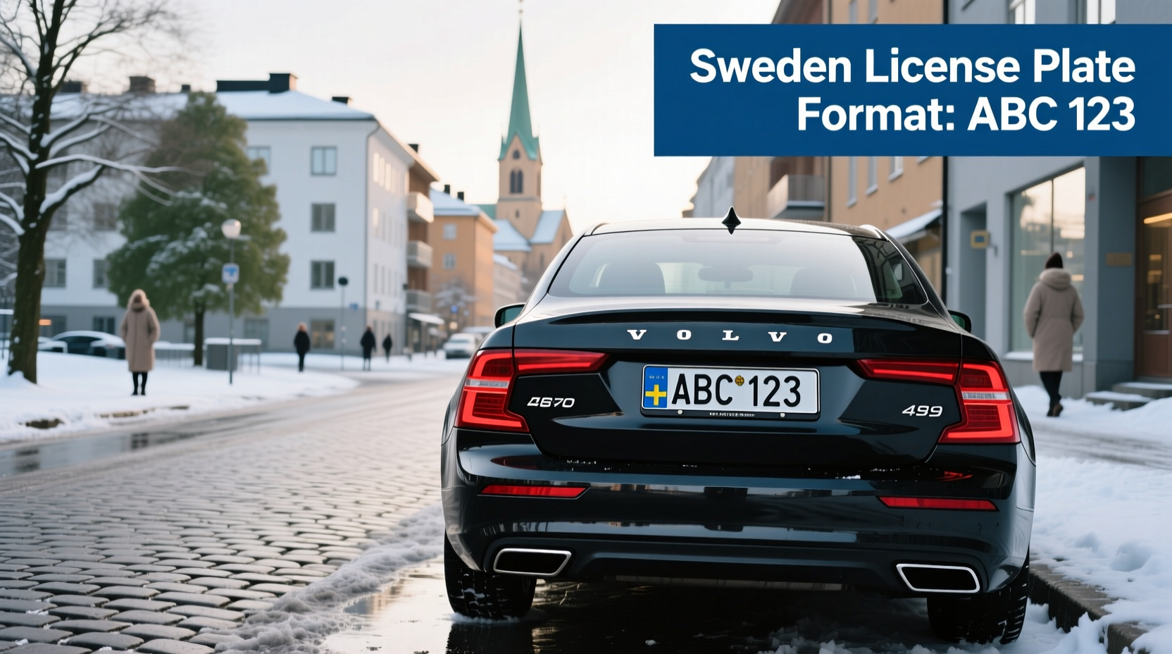 How to Choose Sweden License Plate, What Is the Format?