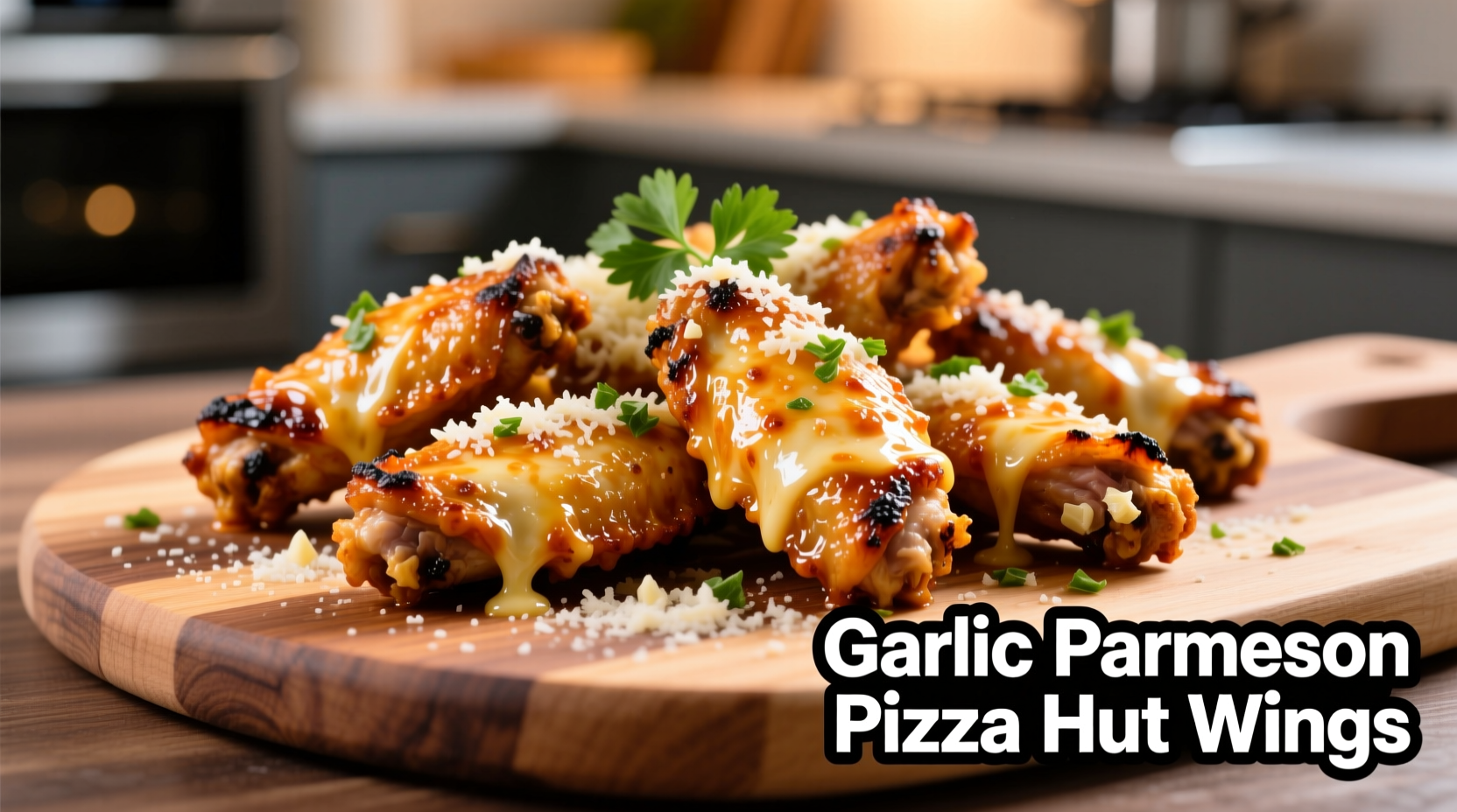 garlic parmesan pizza hut wings
