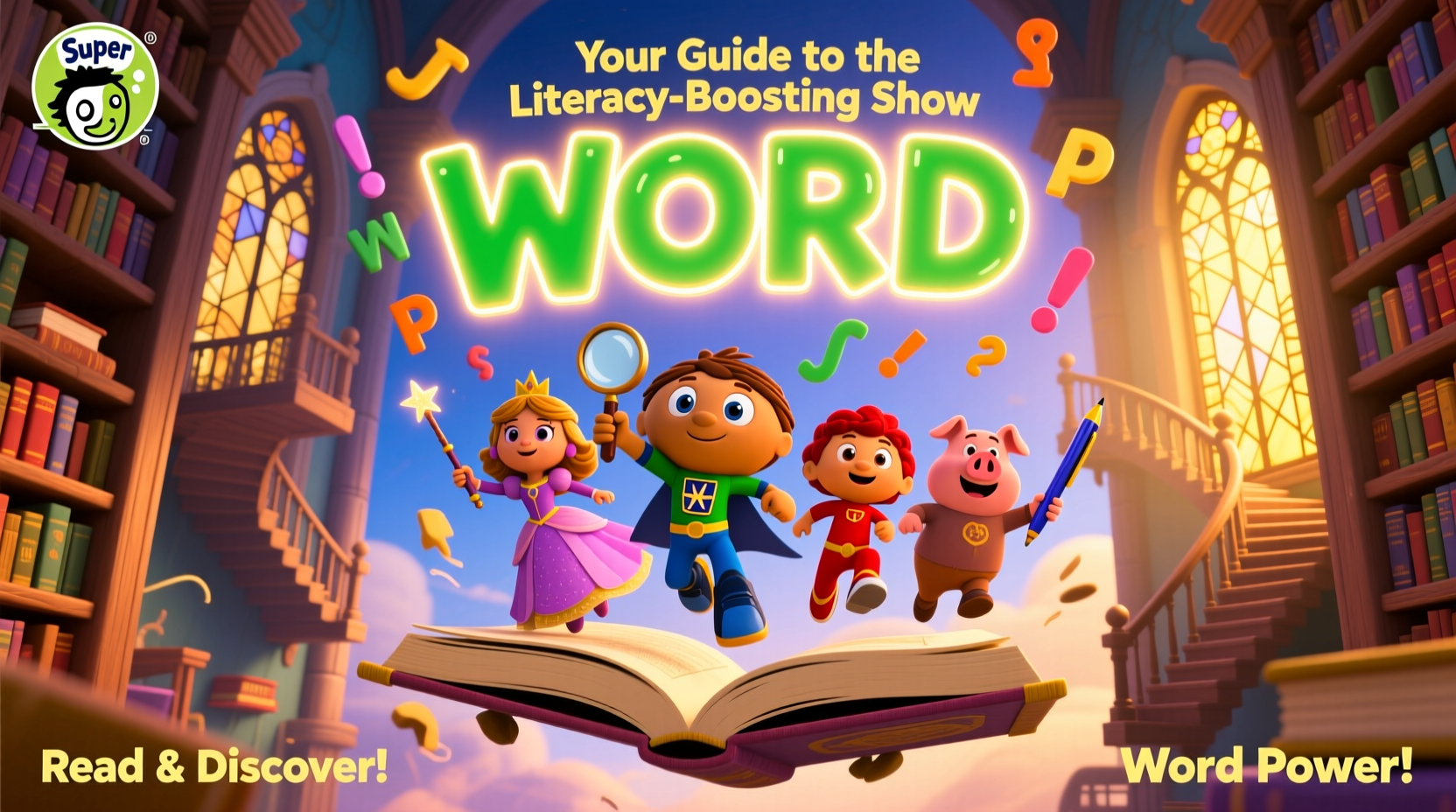 super why your guide to the literacy boosting show
