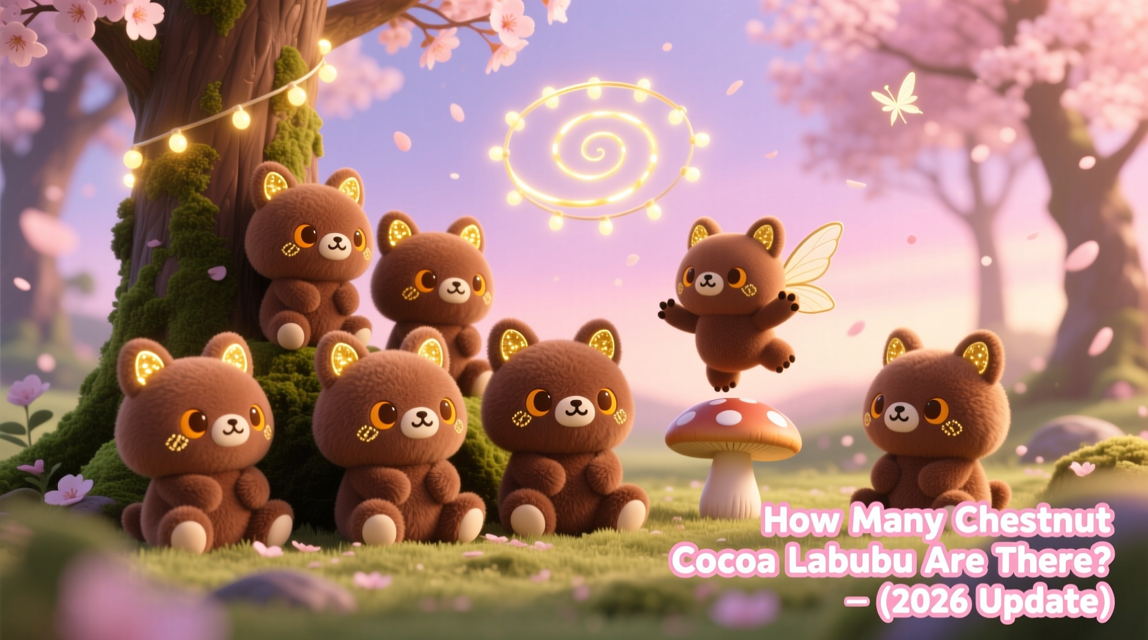 how many chestnut cocoa labubu are there