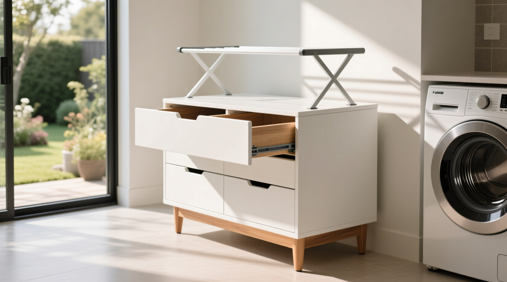 diy laundry pedestal