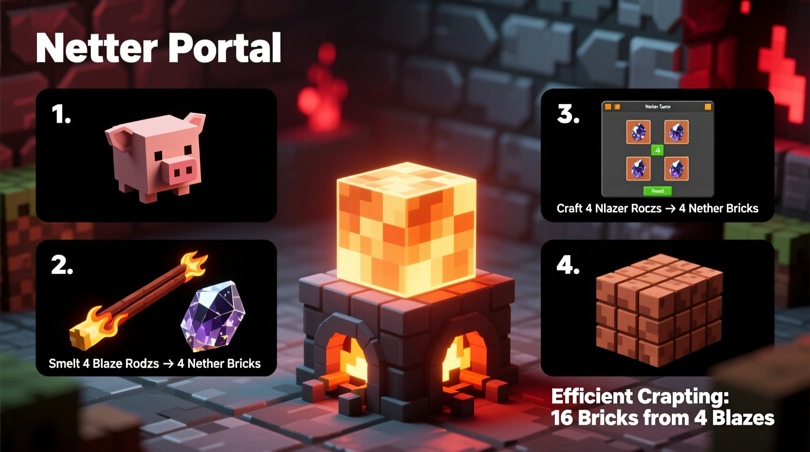 the ultimate guide to crafting nether bricks efficiently in minecraft