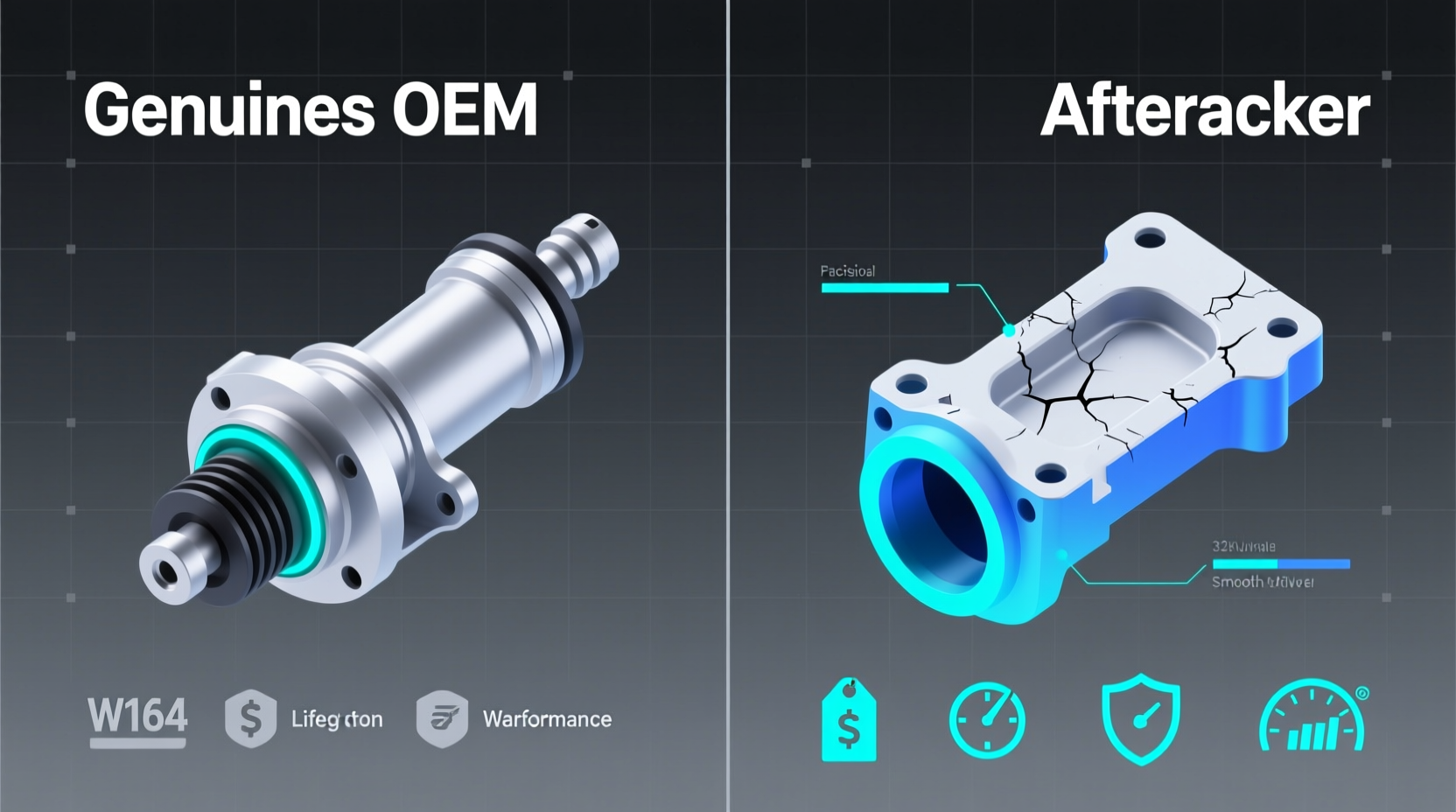w164 genuine vs aftermarket