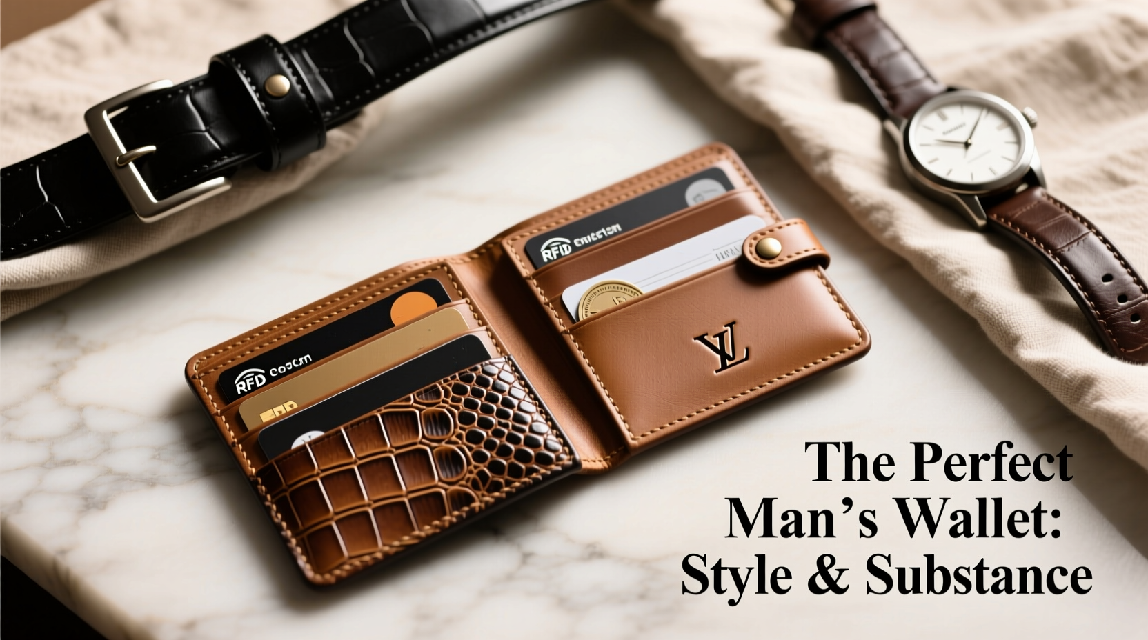 how to select the perfect designer wallet for men key features and style tips