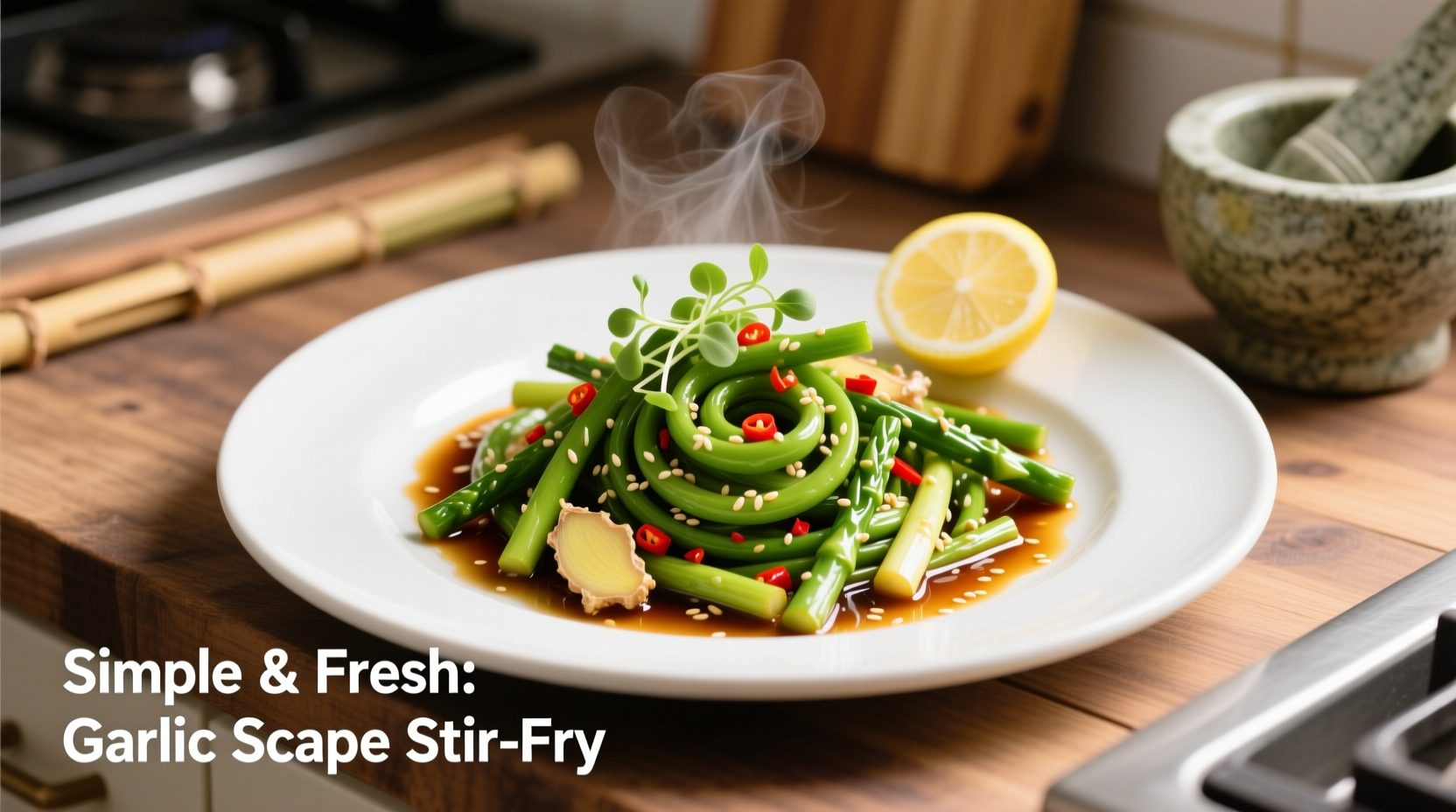 garlic scapes recipes