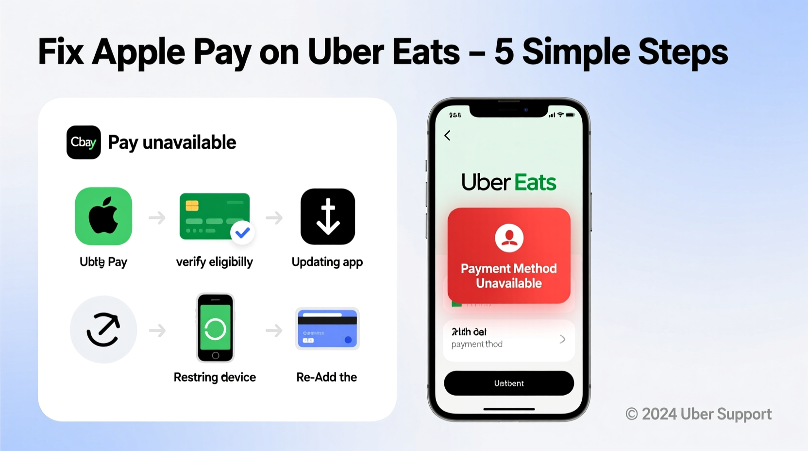 apple pay unavailable on uber eats troubleshooting solutions
