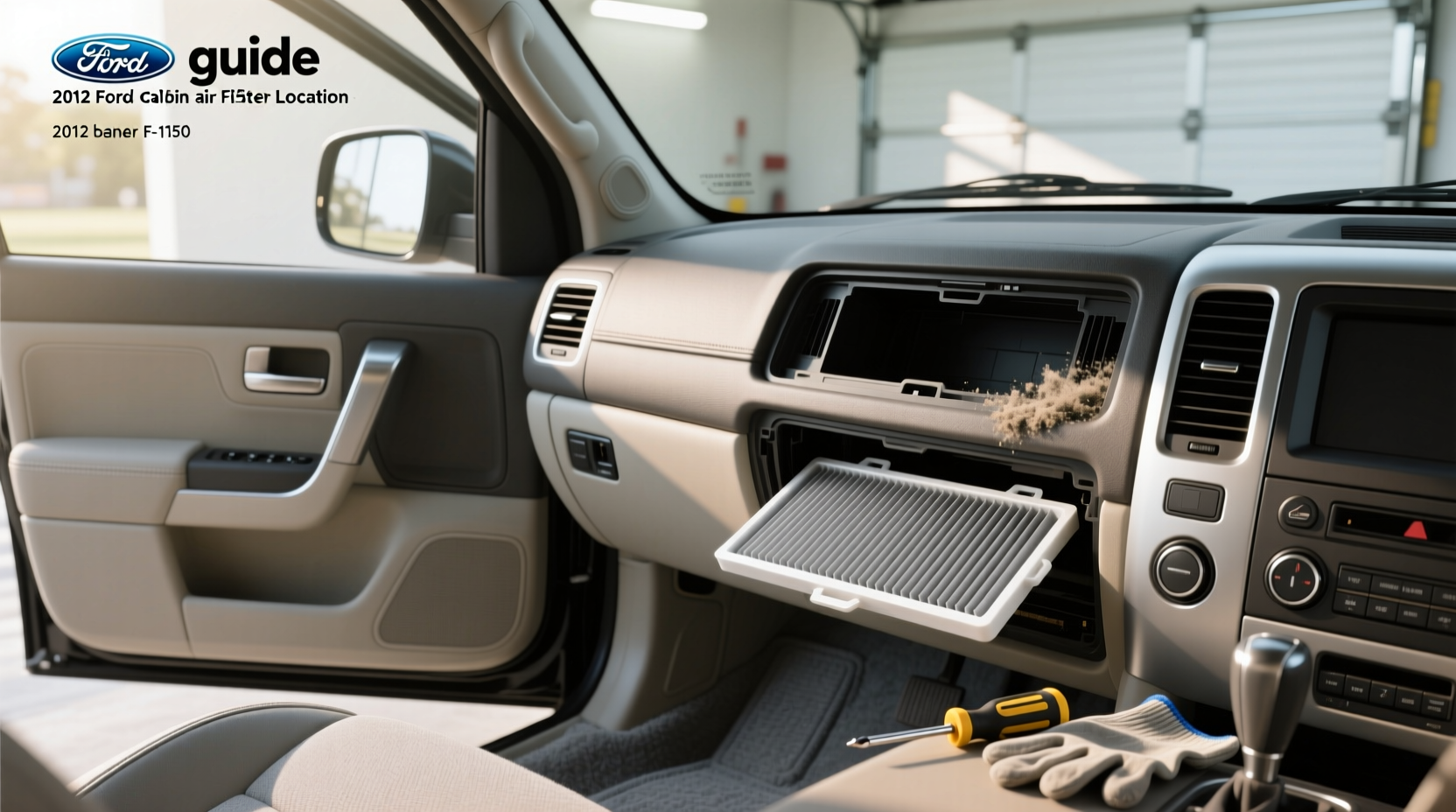 2012 f150 air filter location replacement guide