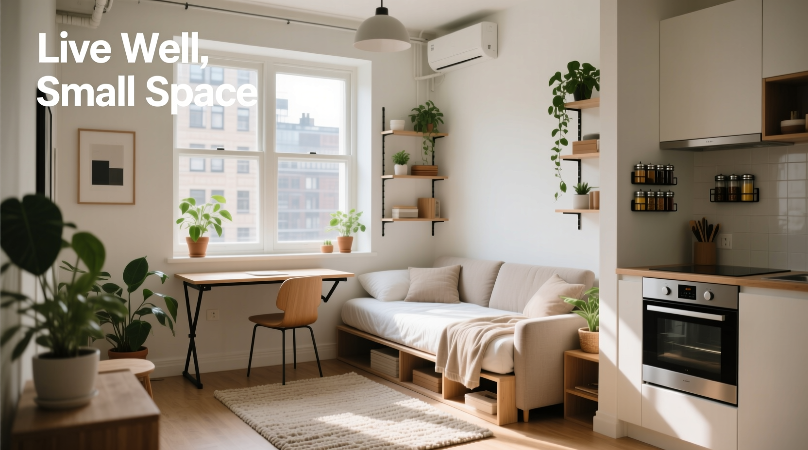 how to live comfortably and stylishly in a studio apartment practical solutions for small space living