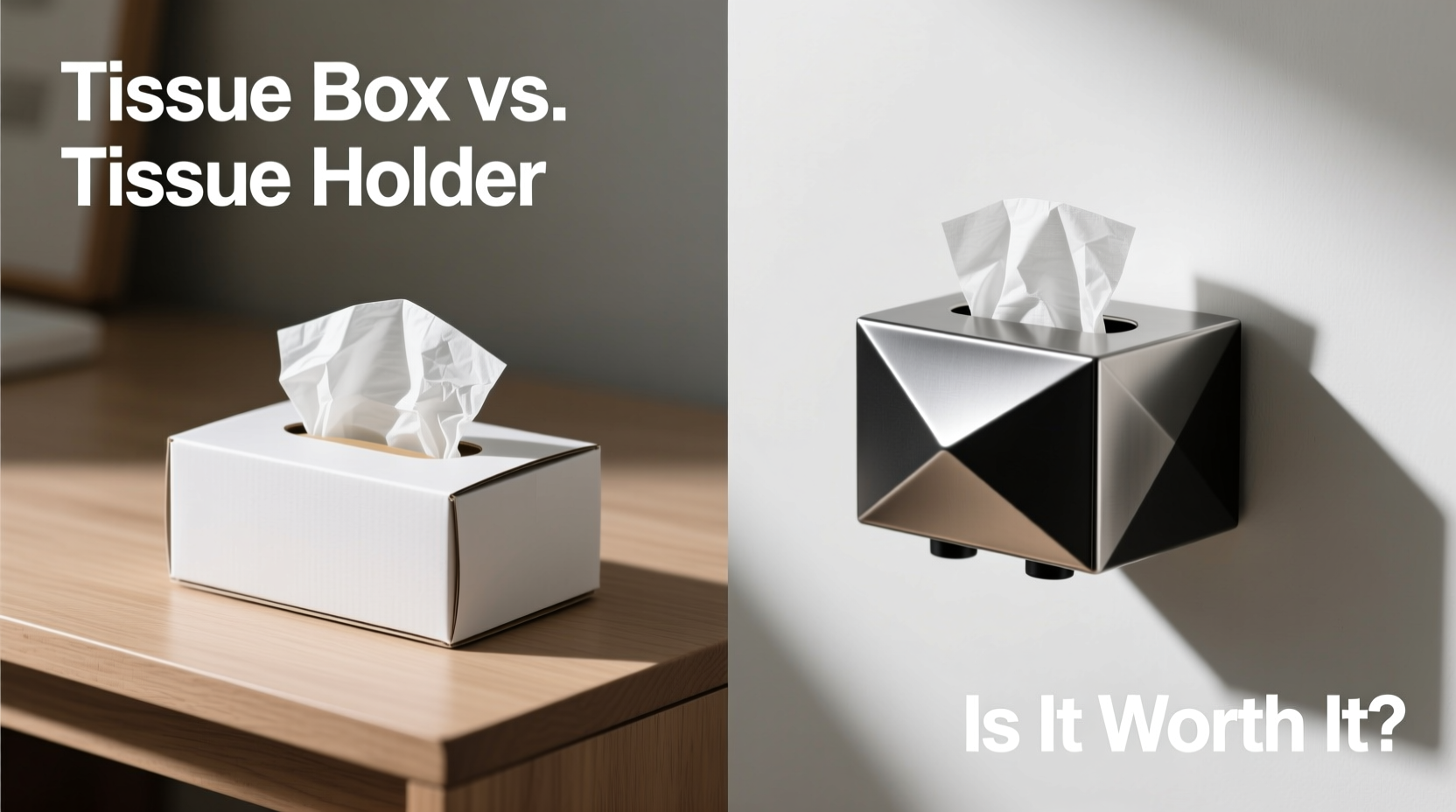 tissue box vs tissue holder is a separate holder really necessary or am i just wasting money