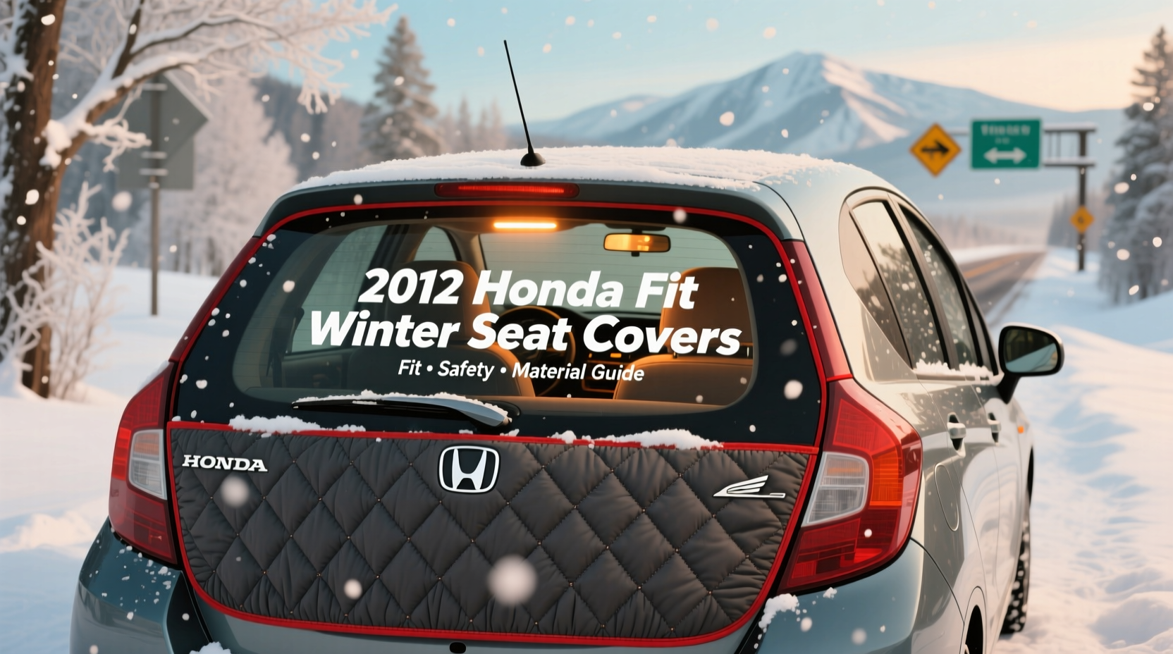 2012 honda fit winter seat covers
