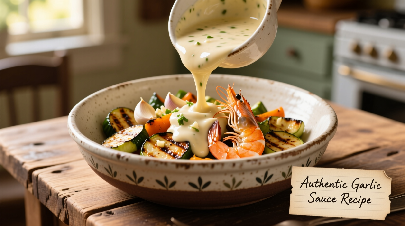 Perfect Creamy Garlic Sauce Recipe in 15 Minutes