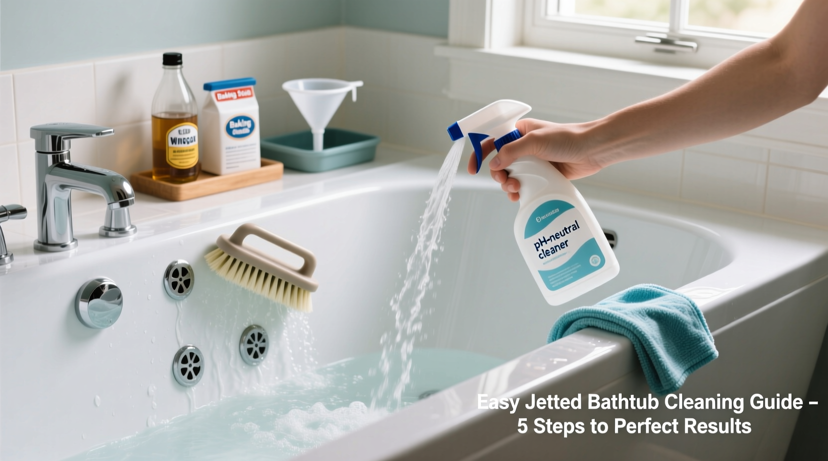 effective and easy methods for the best way to clean jetted bathtub