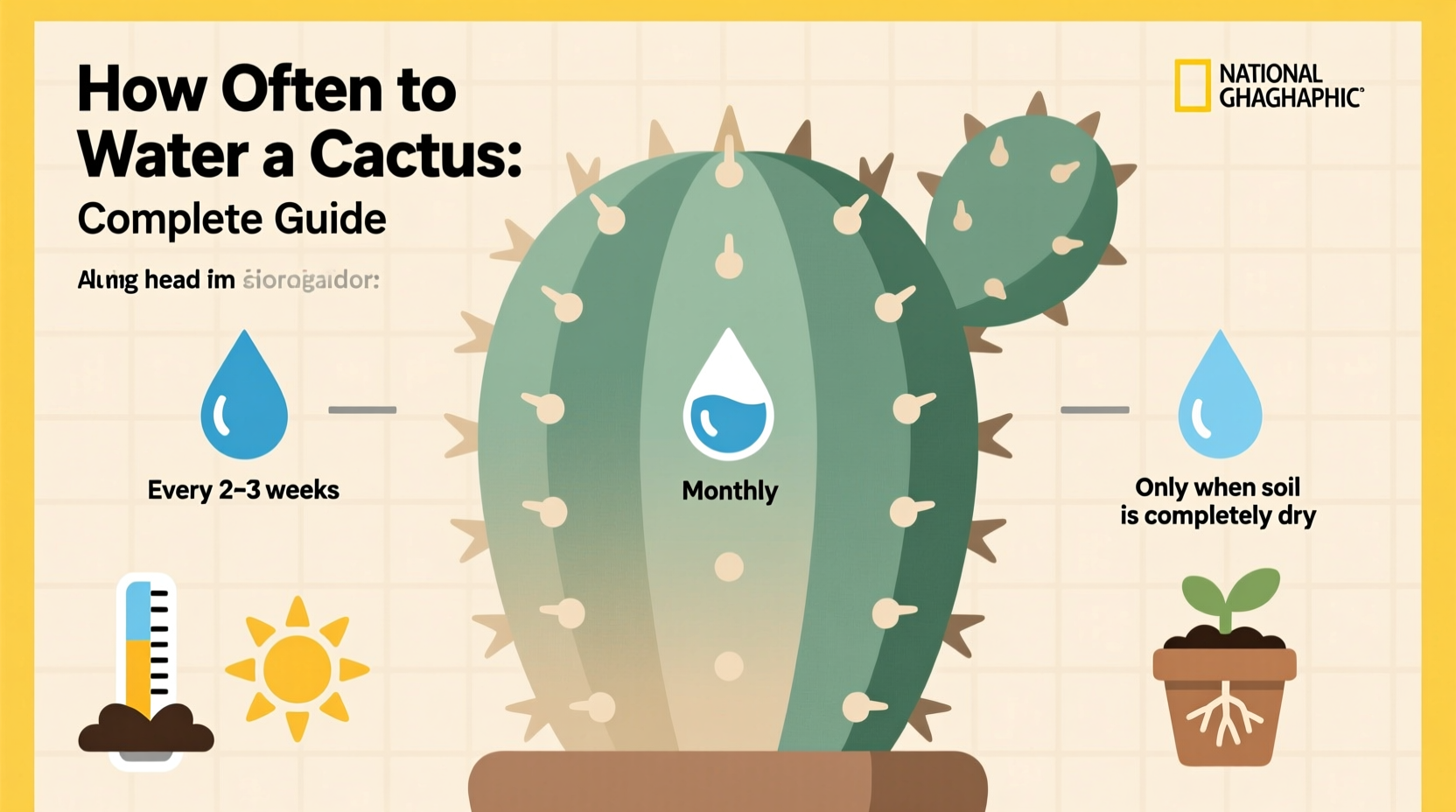 how often do u water cactus