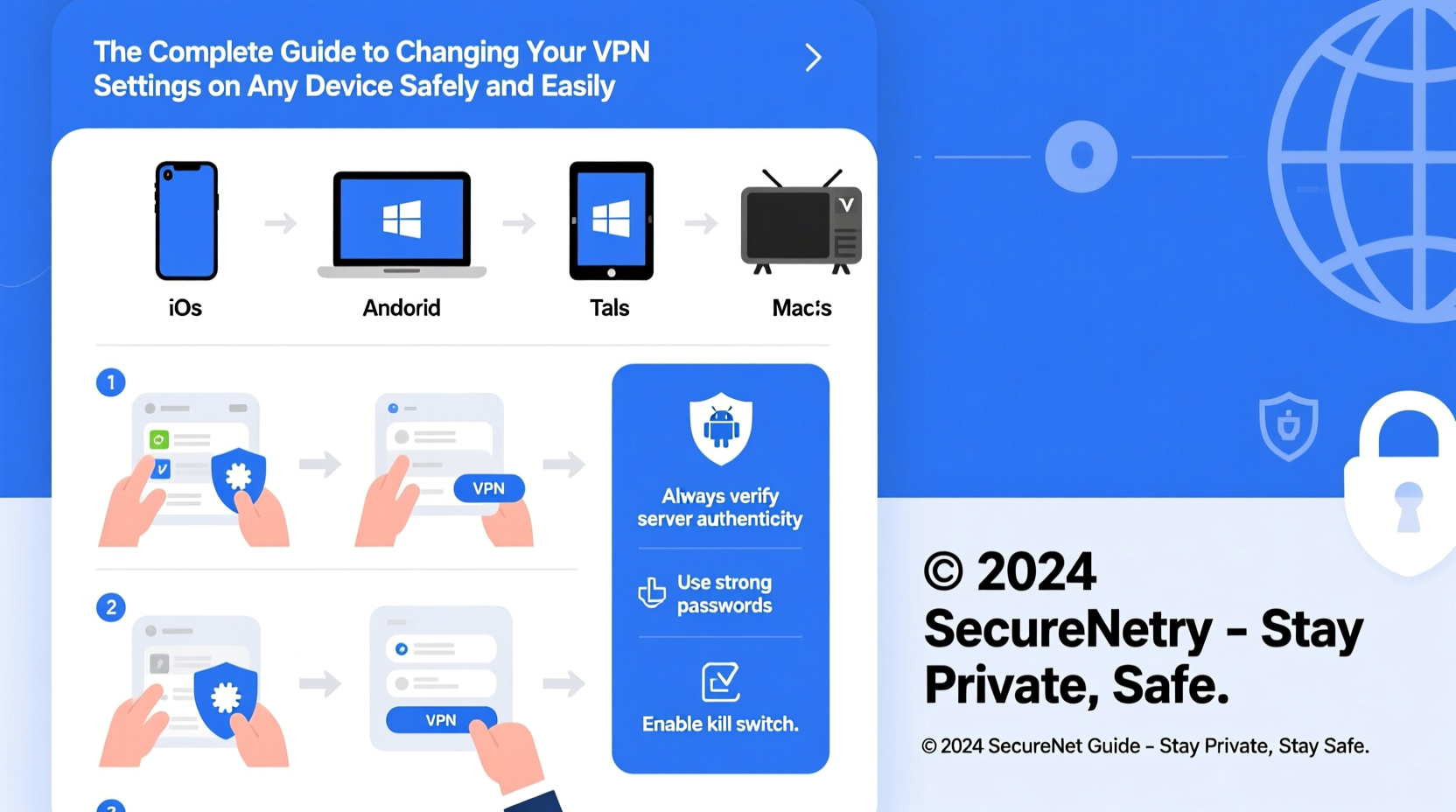 the complete guide to changing your vpn settings on any device safely and easily