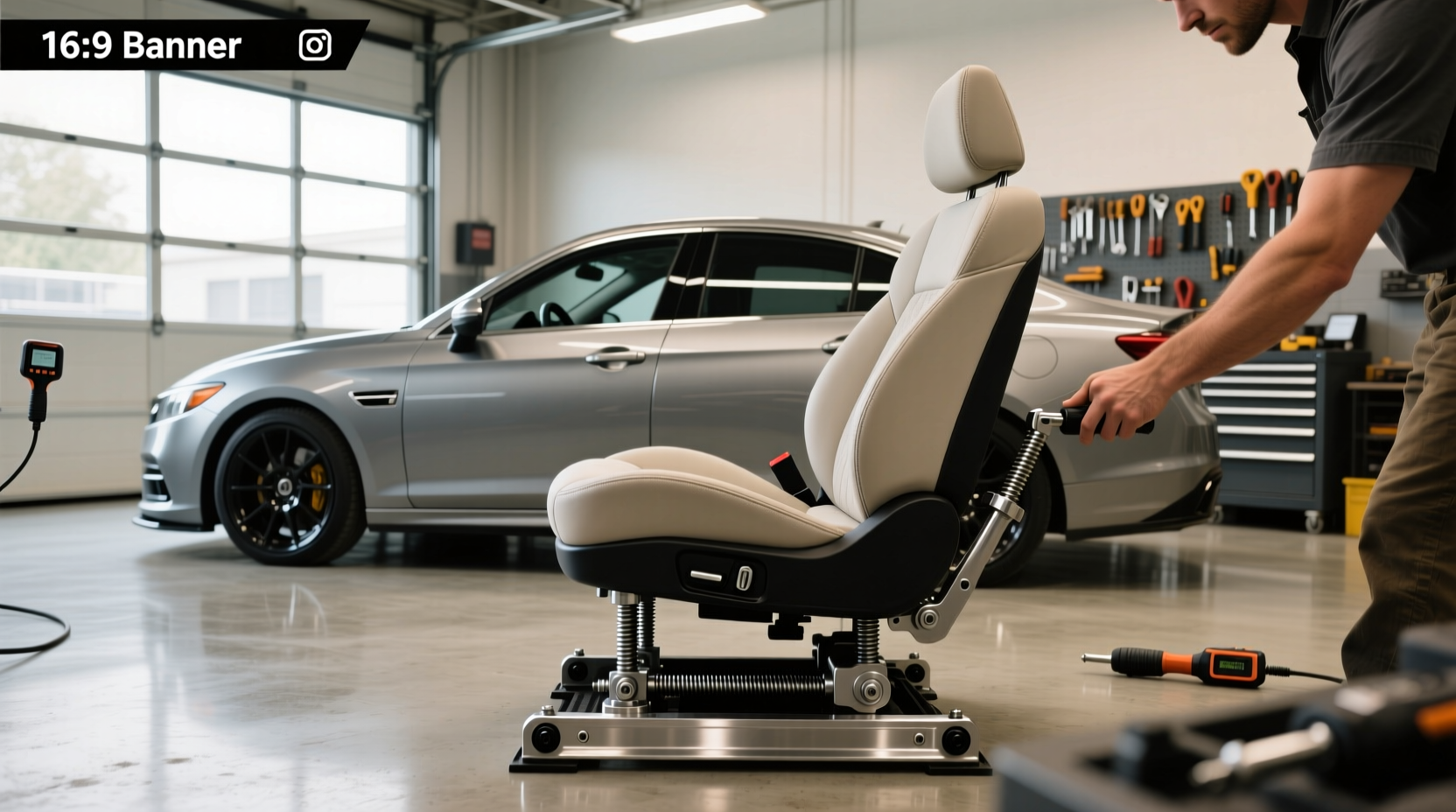aftermarket driver seat height adjustment guide