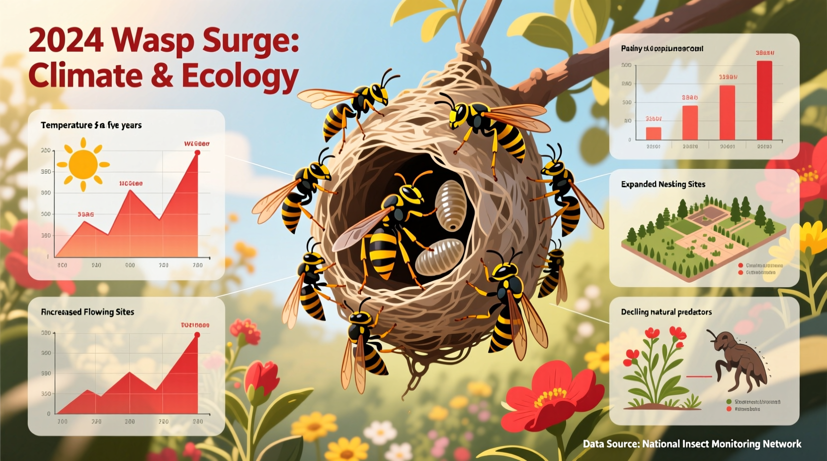 why are there so many wasps this year understanding the increase