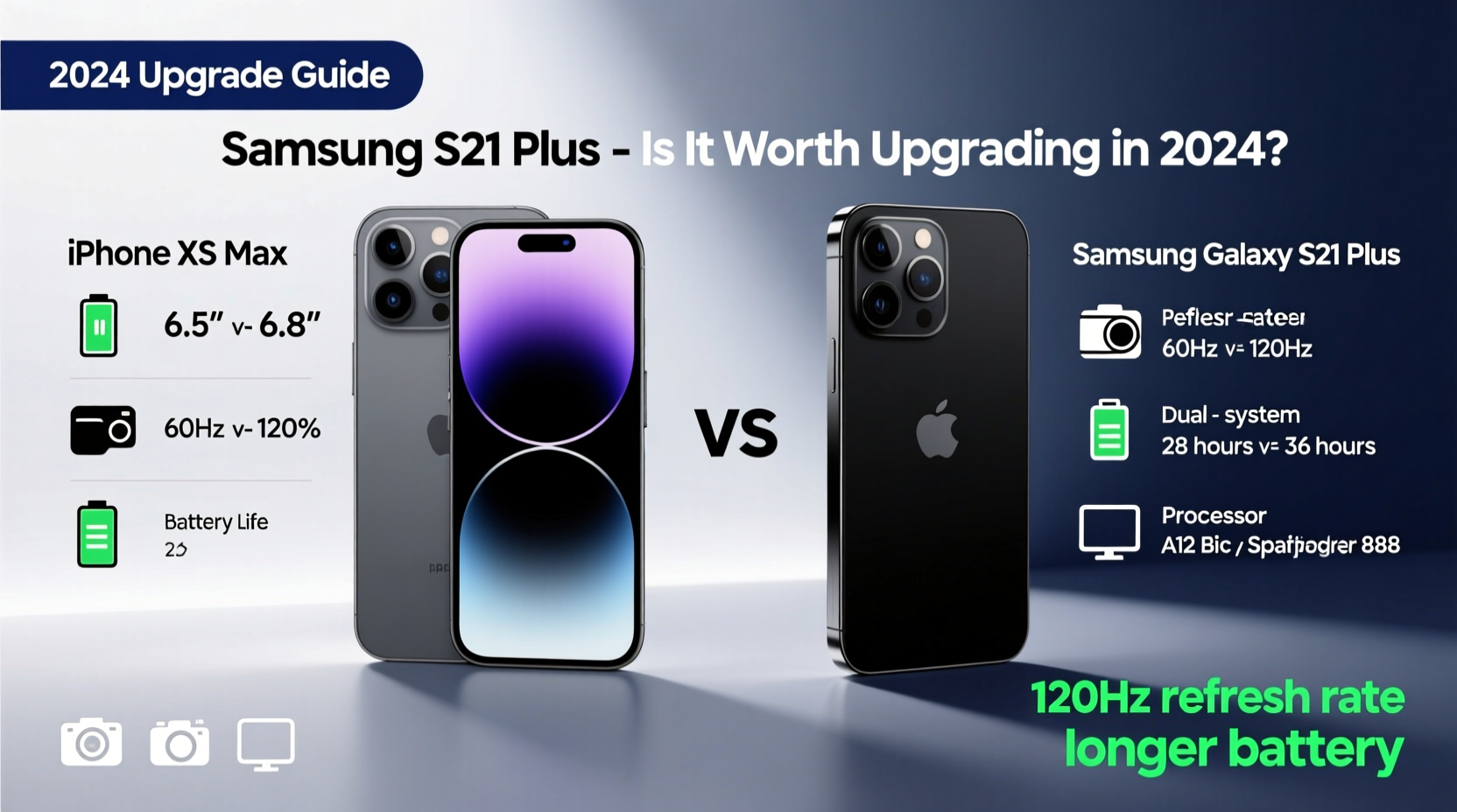 iphone xs max vs samsung s21 plus is it worth upgrading in 2024