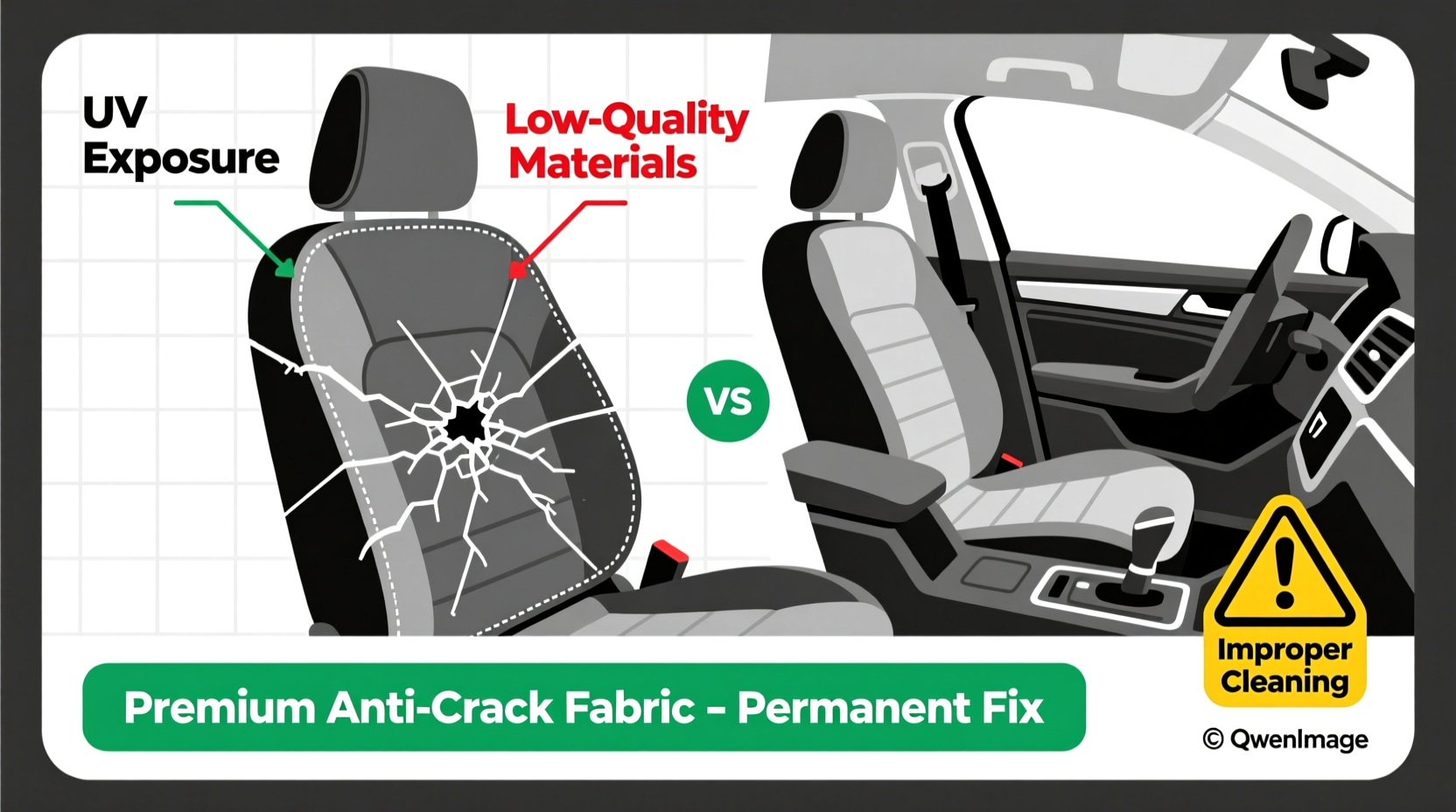 Why Golf 7 Seat Covers Crack & How to Fix It Permanently